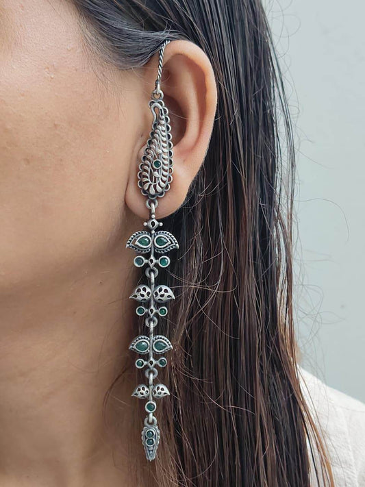 Arnika Silverlite Earrings - Alankrent Luxe