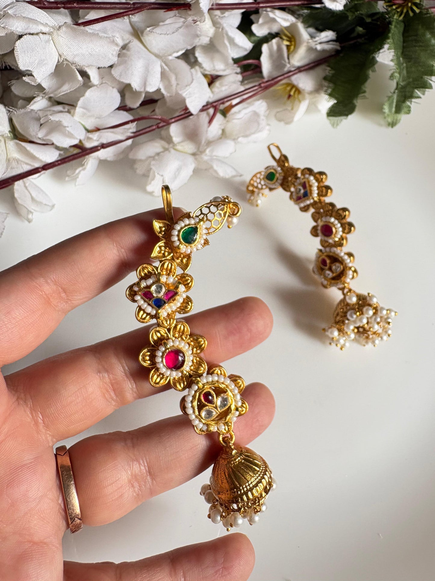 Kundan Earcuff Design 3 by Alankrent