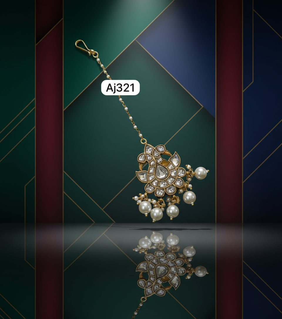 Exclusive Maangtikas – Uncut Polki & Premium Kundan Pieces