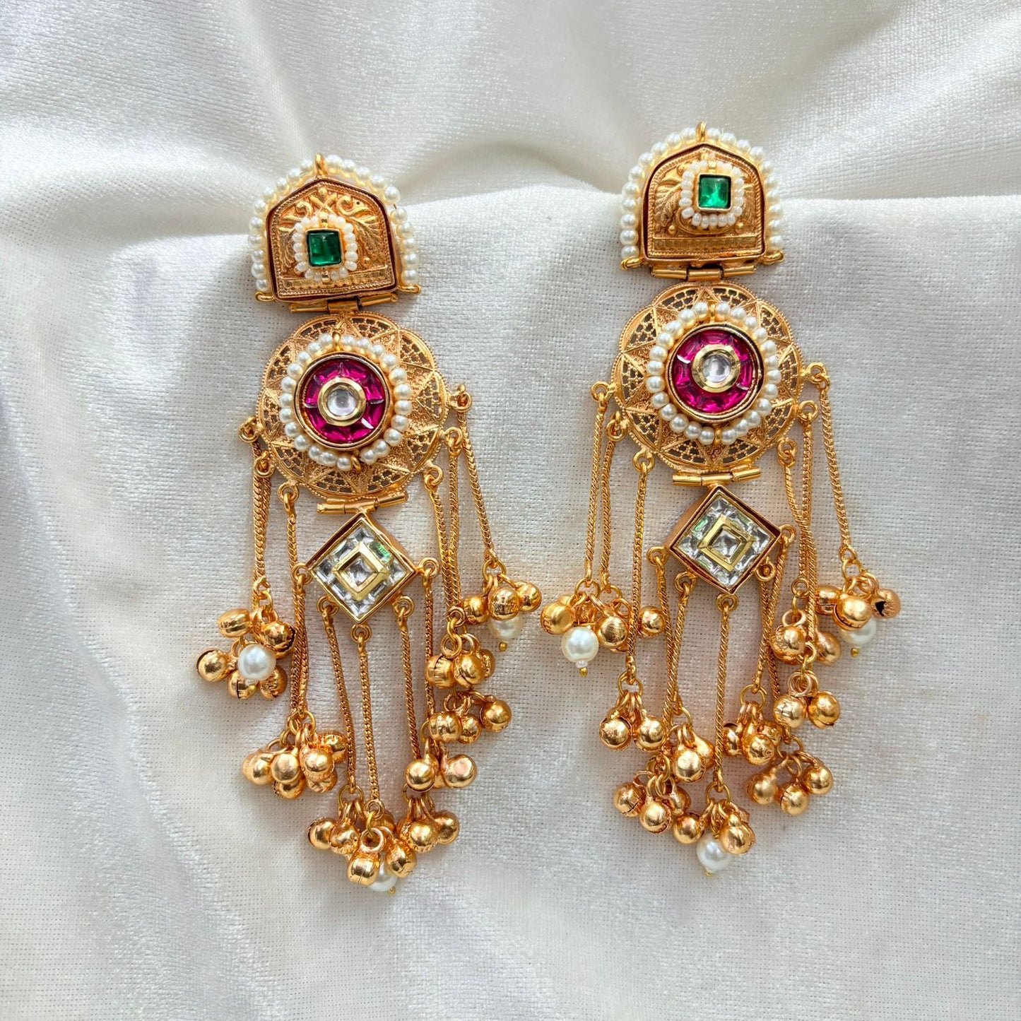 Ghungroo Chain earrings