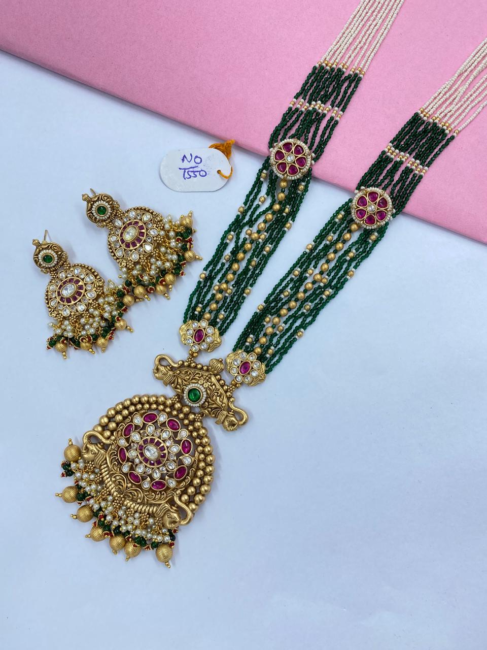 Aafreen Polki Haar Set