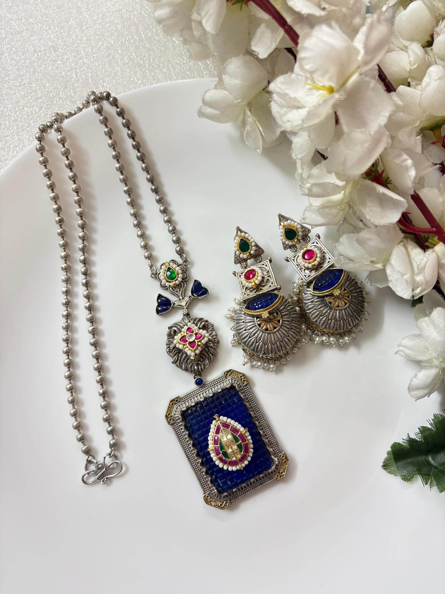 Durga Sringaar Necklace- Embrace the timeless elegance of tradition - Alankrent Luxe