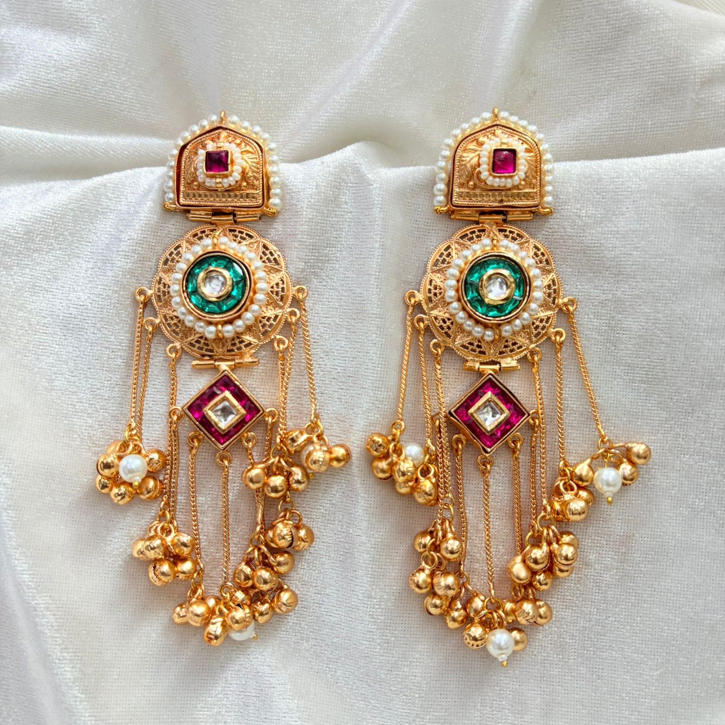 Ghungroo Chain earrings