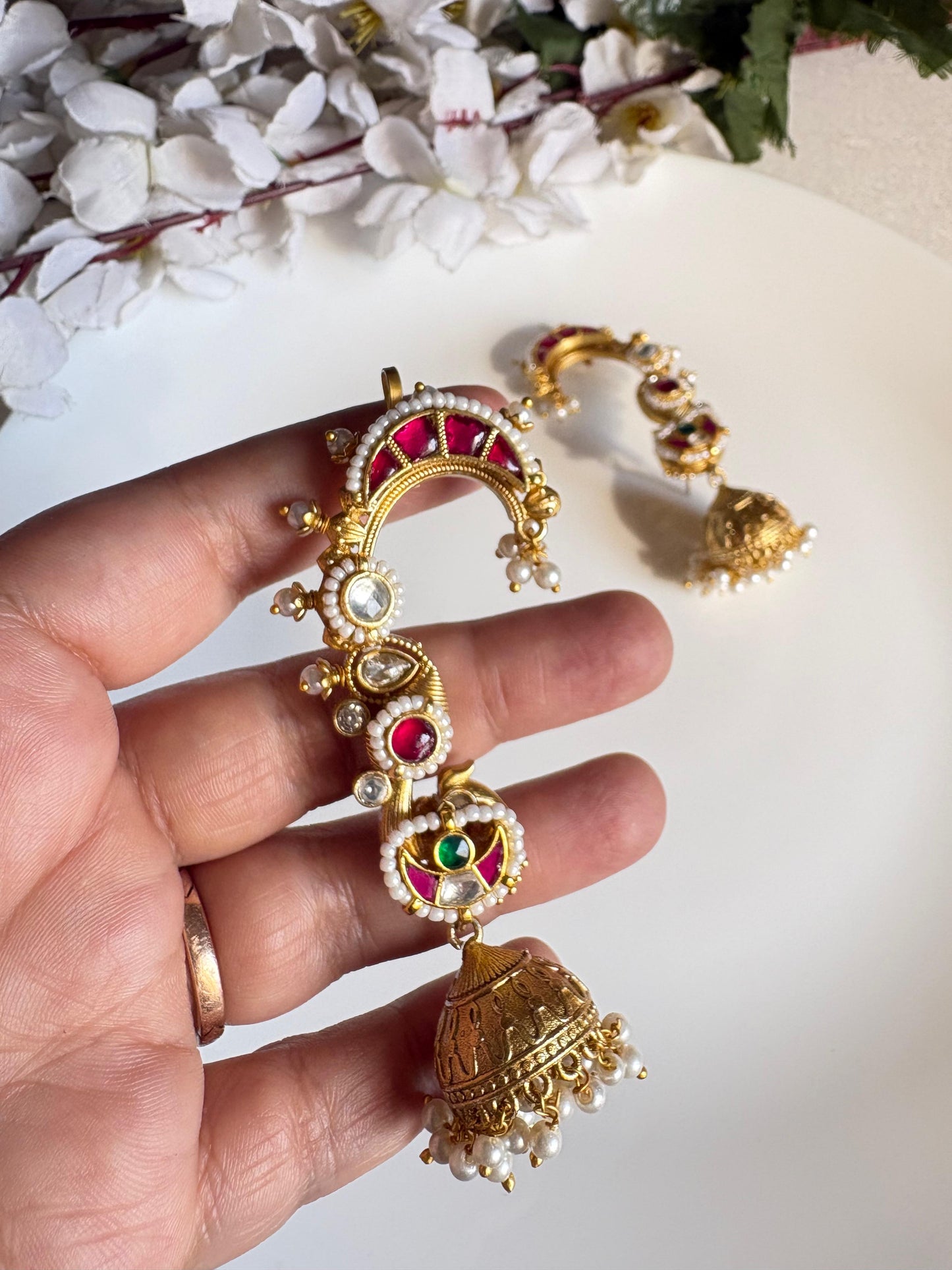 Kundan Earcuff