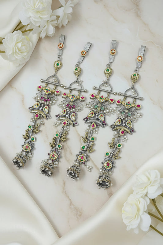 Mayurika Kundan Fusion Kamar Jhuda | Navratri & Garba Jewellery