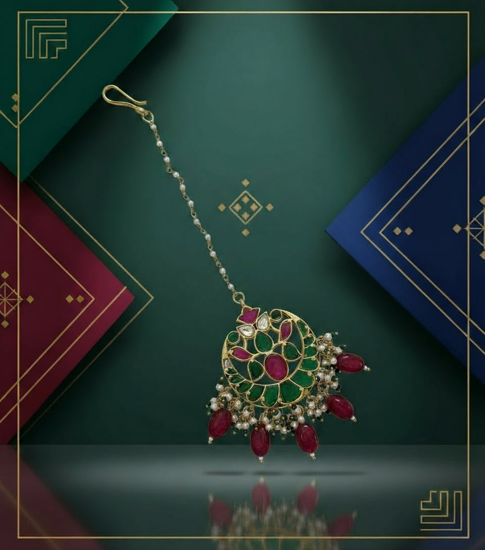 Exclusive Maangtikas – Uncut Polki & Premium Kundan Pieces