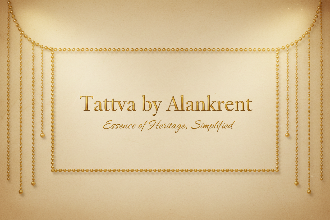 Tattva by Alankrent | Minimal Heritage Jewellery Collection Online India - Alankrent Luxe