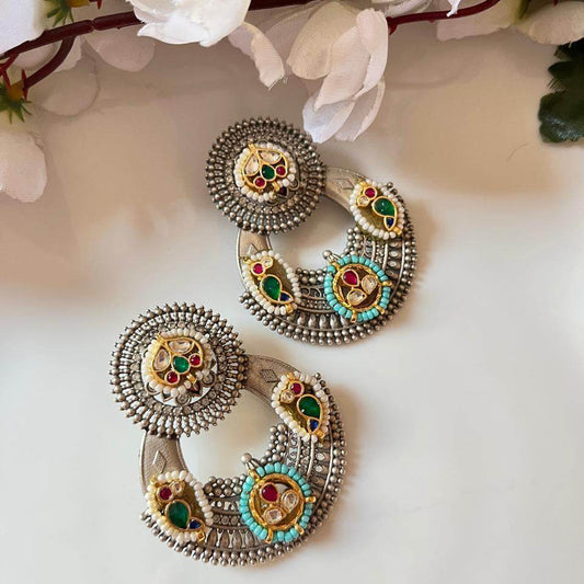 Rajwadi Kundal - Alankrent Luxe