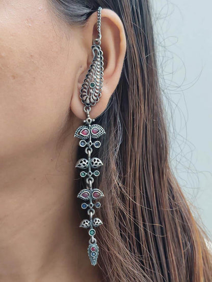 Arnika Silverlite Earrings - Alankrent Luxe