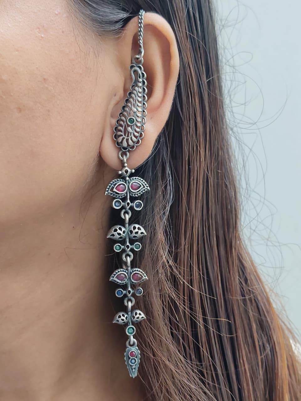 Arnika Silverlite Earrings by Alankrent