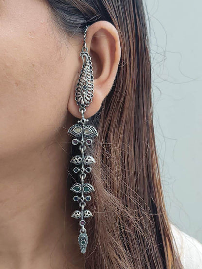 Arnika Silverlite Earrings - Alankrent Luxe