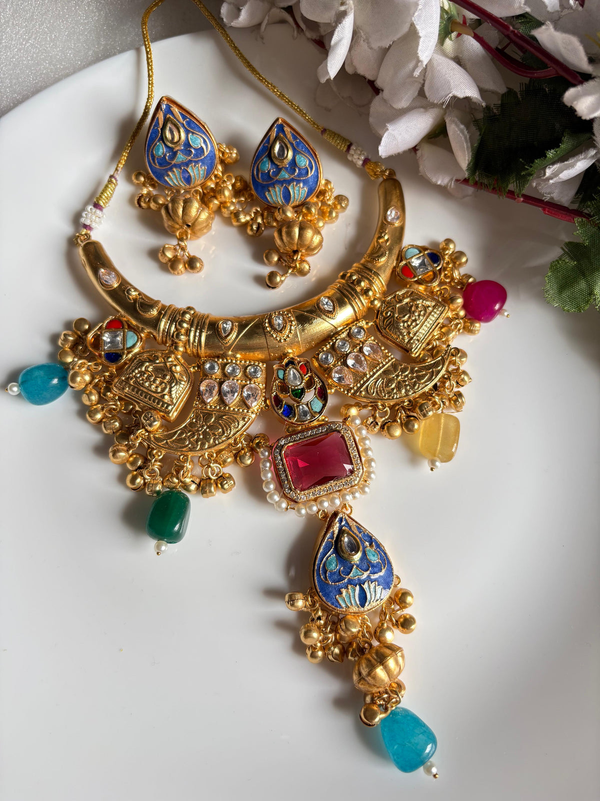 Suvarnotsavi Premium Apala Polish Jewellery | Premium Gold Apala Polish Jewellery Collection | Traditional Festive Indian Jewellery