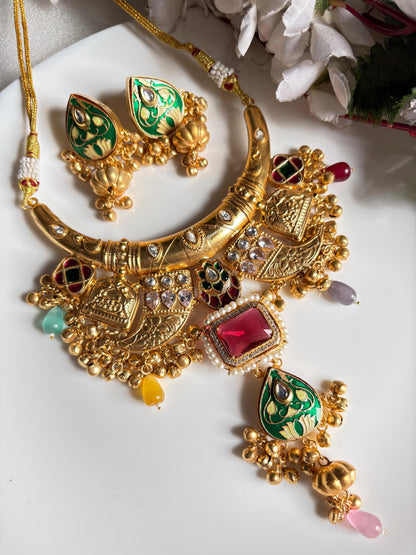 Suvarnotsavi Premium Apala Polish Jewellery | Premium Gold Apala Polish Jewellery Collection | Traditional Festive Indian Jewellery