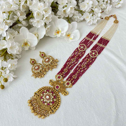 Raaya Polki Haar Set