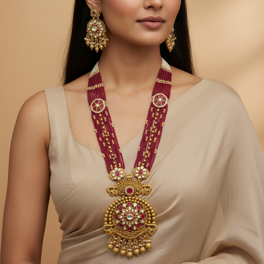 Raaya Polki Haar Set