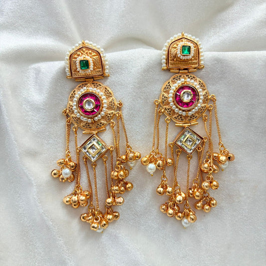 Ghungroo Chain earrings