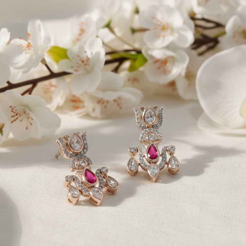 Padma Polki Necklace Set