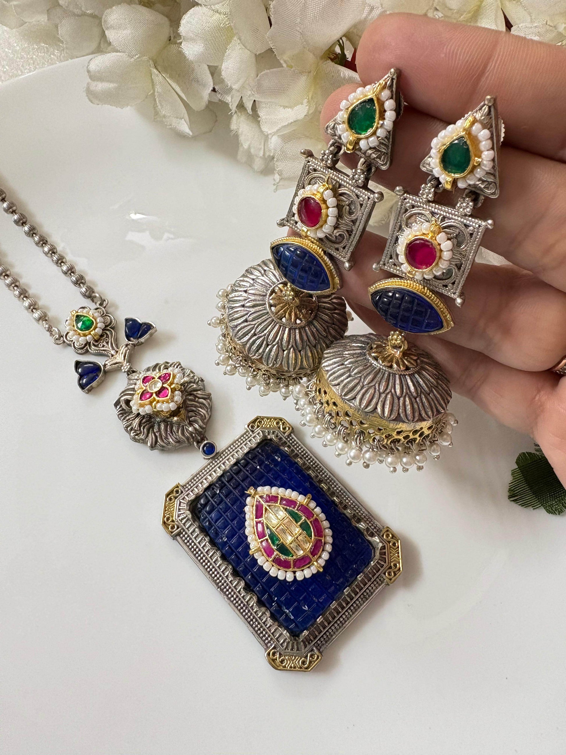 Durga Sringaar Necklace- Embrace the timeless elegance of tradition - Alankrent Luxe