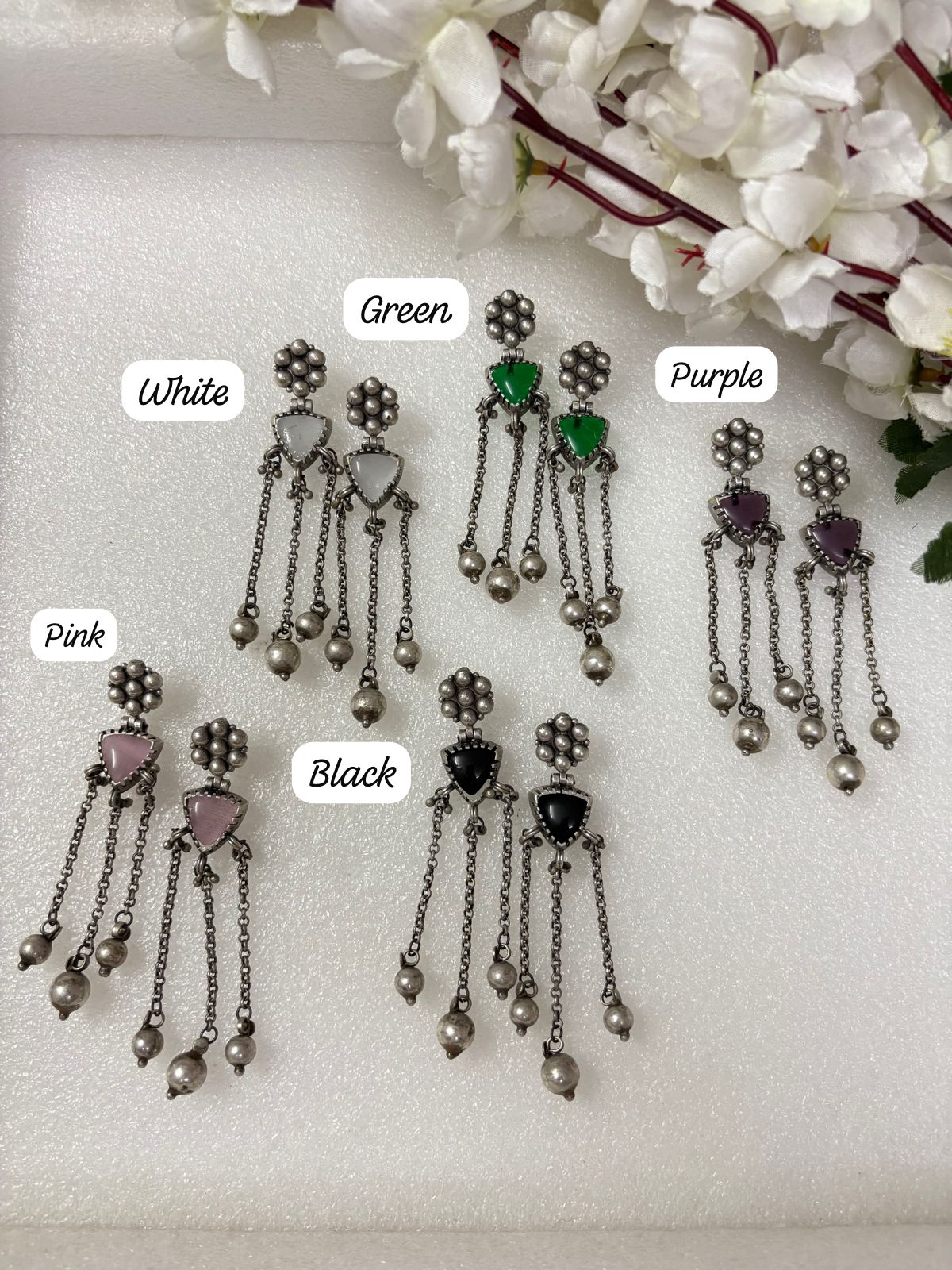 Alia Bhatt Inspired- Chic Chain Drop Earrings